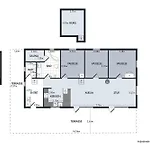 Awesome In With 3 Bedrooms, Internet And Sauna 펜션